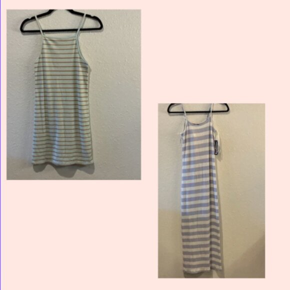 Freshman Striped Casual Dresses NWT Bundle M - Picture 1 of 4
